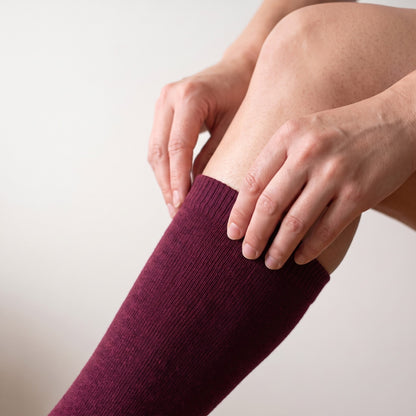 Solemate Burgundy — Close-up