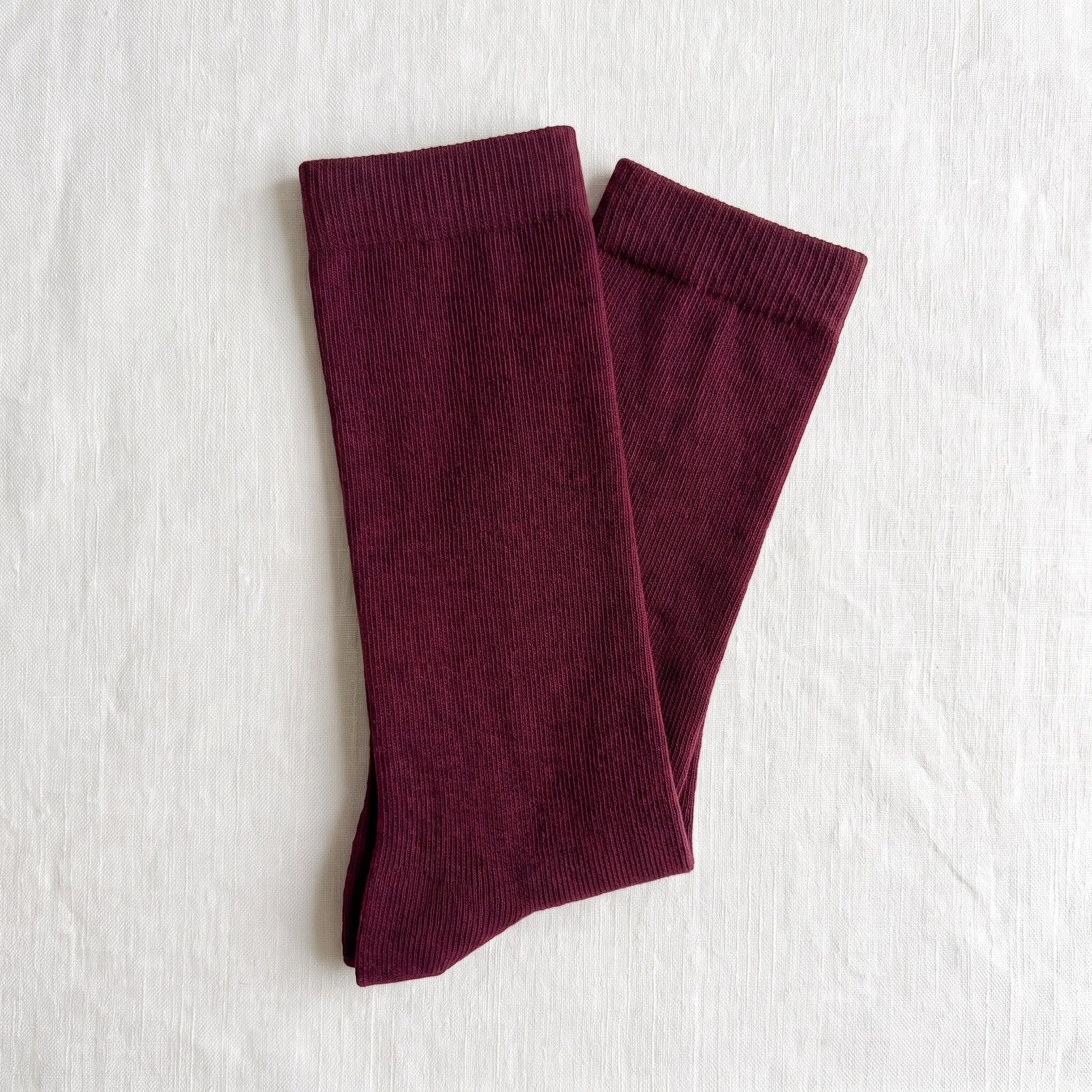 Solemate Burgundy — Flat lay