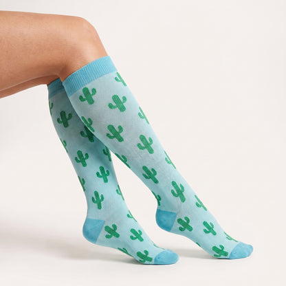 Solemate Cactus Green — On-leg