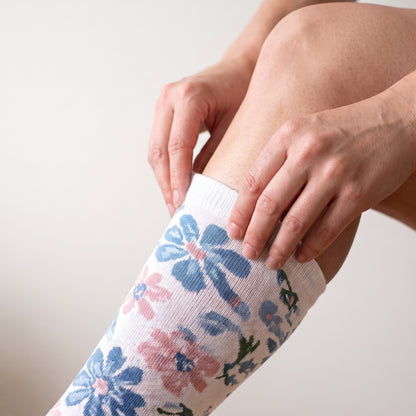 Solemate Floral White — Close-up