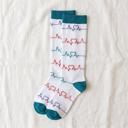 Solemate Heartbeat White — Flat lay