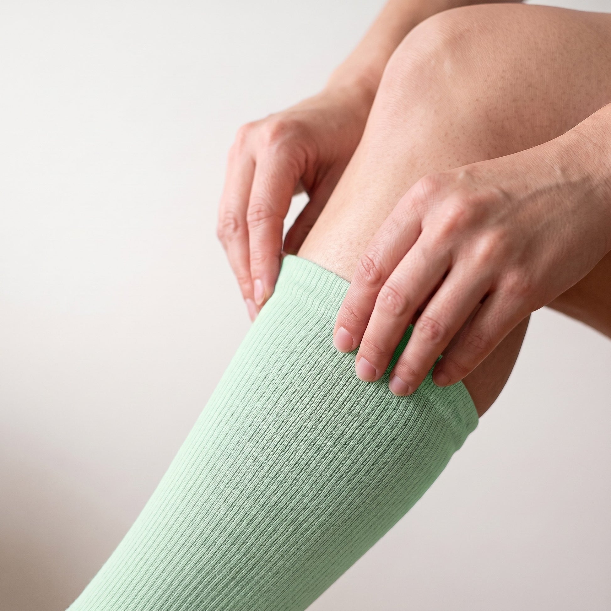Solemate Mint Green — Close-up