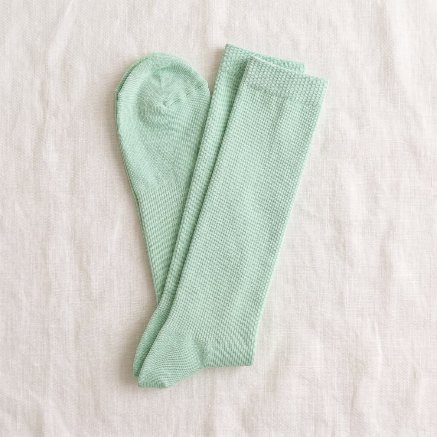 Solemate Mint Green — Flat lay