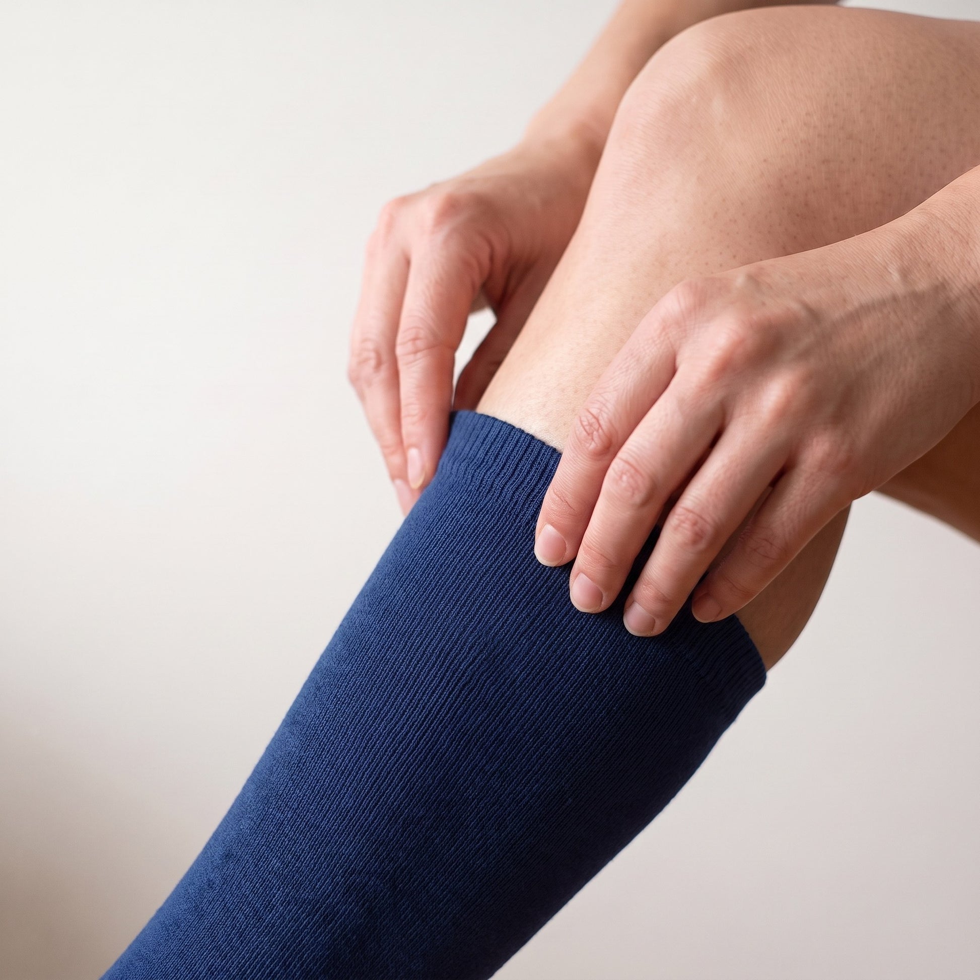 Solemate Navy Blue — Close-up