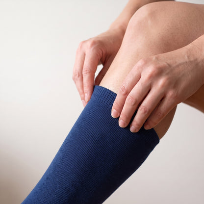 Solemate Navy Blue — Close-up