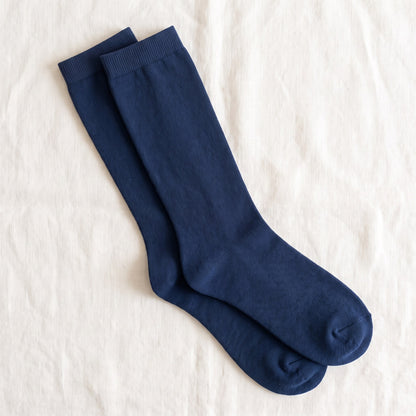 Solemate Navy Blue — Flat lay