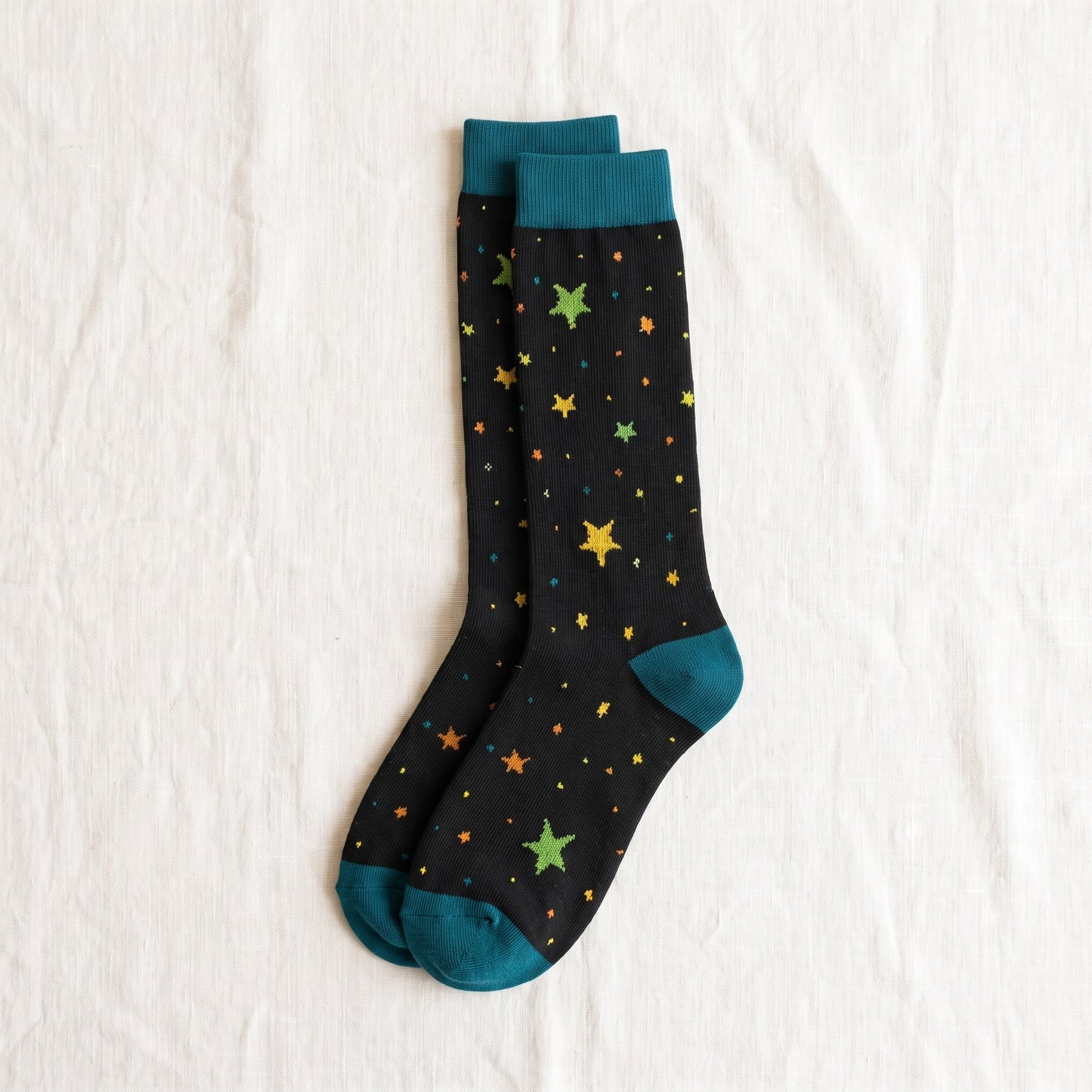 Solemate Stars Green — Flat lay