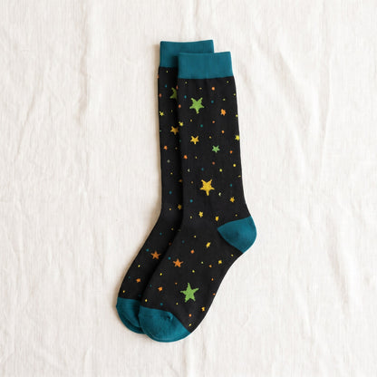 Solemate Stars Green — Flat lay