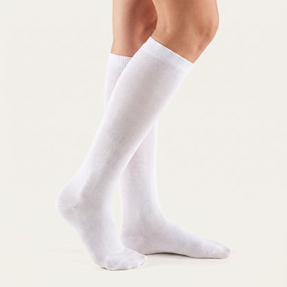Solemate White — On-leg